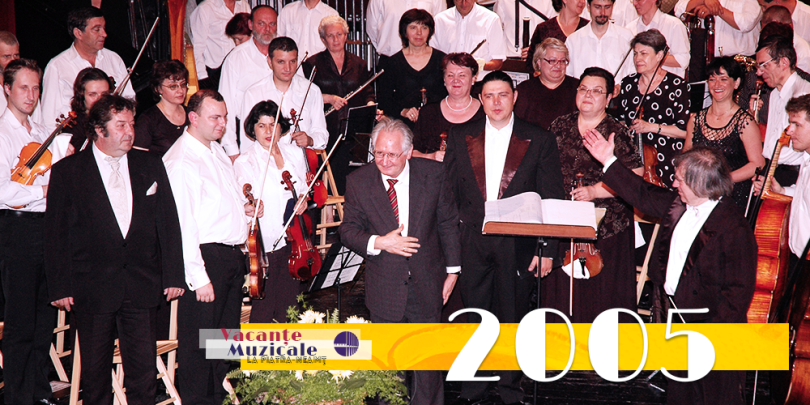 Vacanţe Muzicale la Piatra-Neamţ – ediţia a XXXIV-a, 3 – 17 iulie 2005